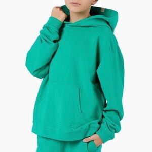 Tkees Kids Hoodie - Shamrock, size 13/14